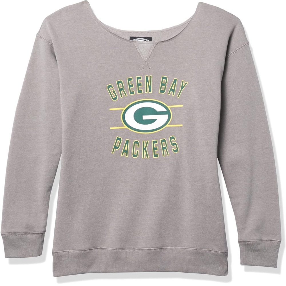 OTS NFL Green Bay Packers Women’s singleback fleece pullover